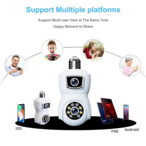 6mp 33 v380pro e27 bulb dual lens wifi camera .1