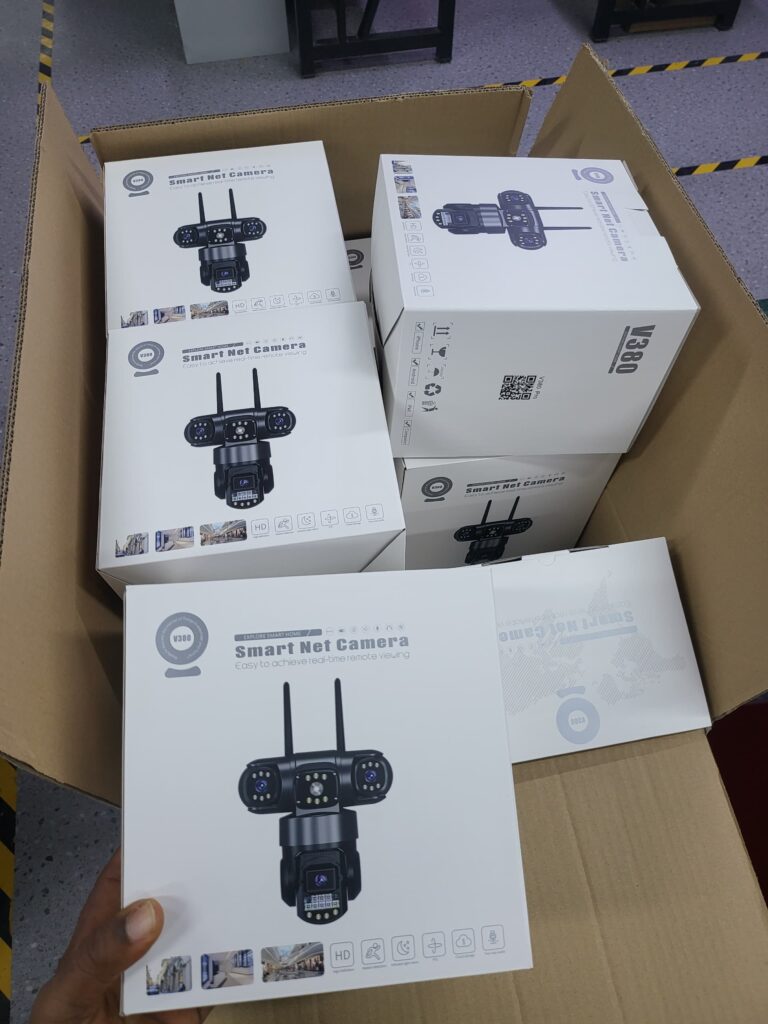 HYBRID 12MP (4+4+4) 4K Triple Lenses Triple Screens 4G V380pro Solar Camera hybrid 12mp (4+4+4) 4k triple lenses triple screens 4g v380pro solar camera