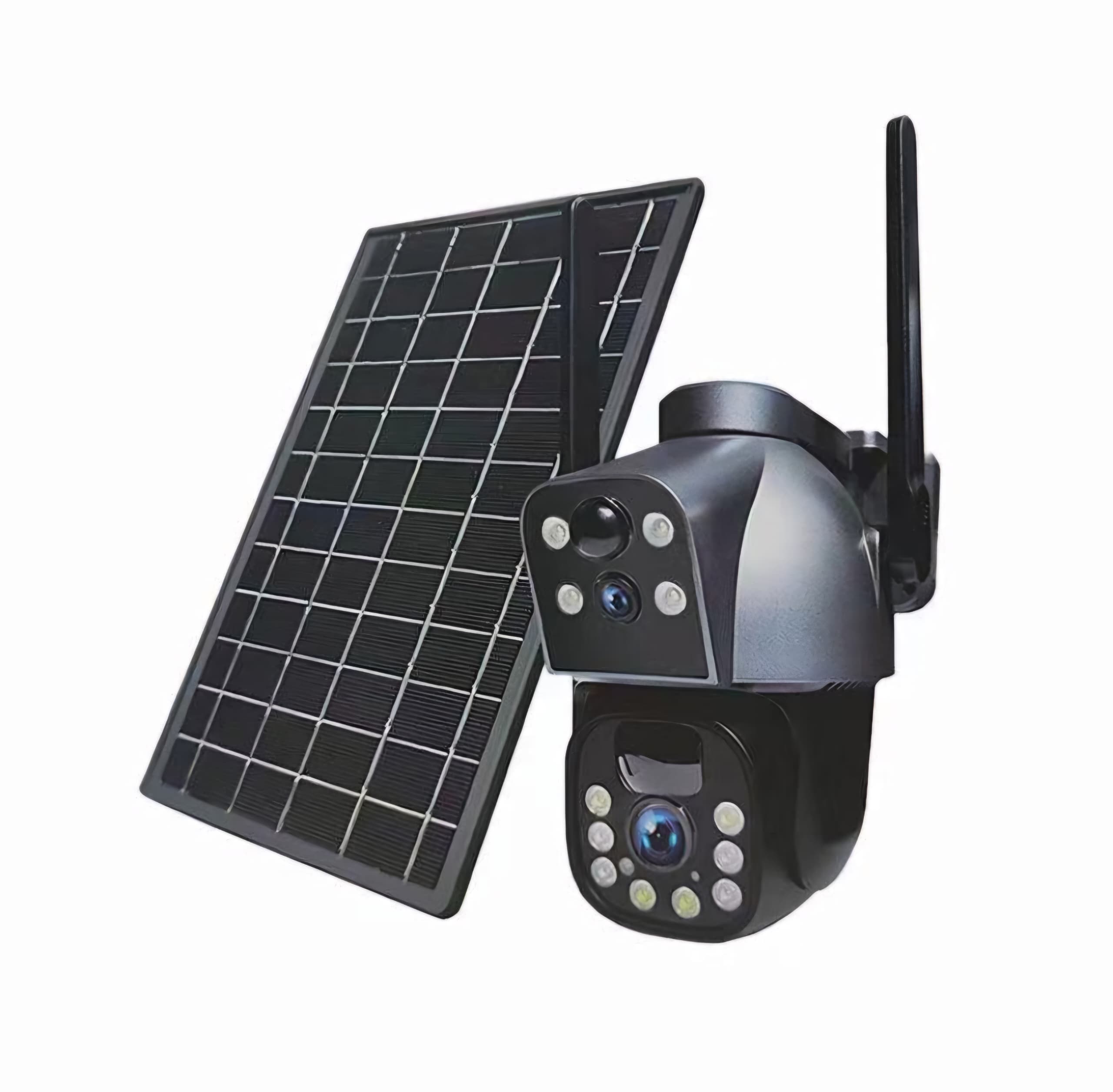 ubox dual sensor hybrid solar ptz camera: with ultra wide angle bullet camera lens + 8mp 4k image quality ubox dual sensor hybrid solar ptz camera: with ultra wide angle bullet camera lens + 8mp 4k image quality