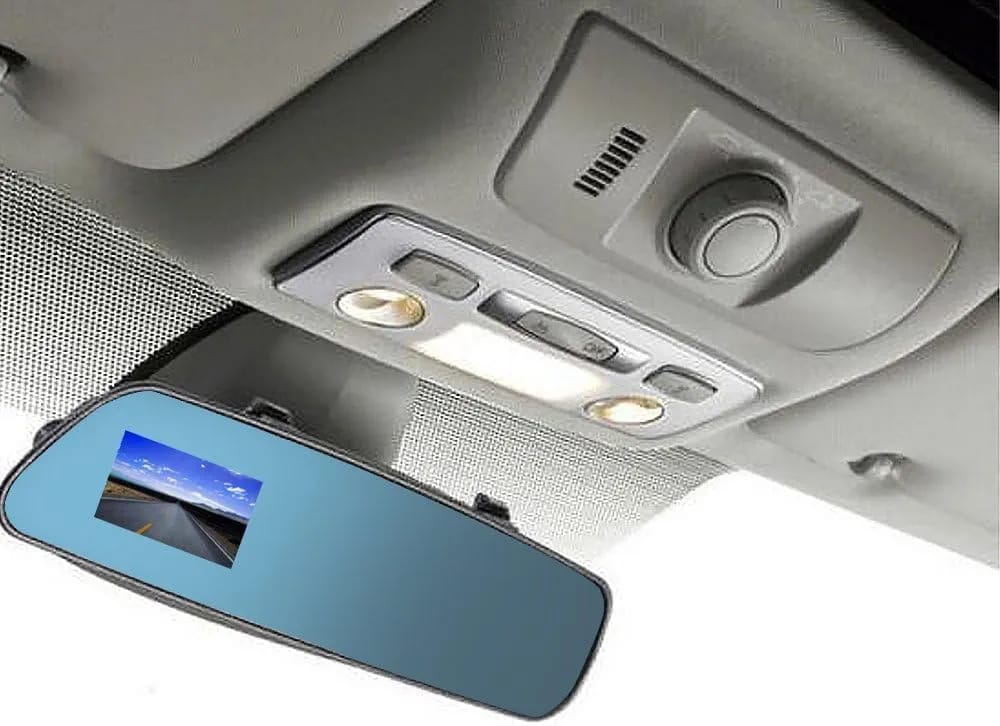 disguised mirror dash dual camera recording front and rear cam disguised mirror dash dual camera recording front and rear cam